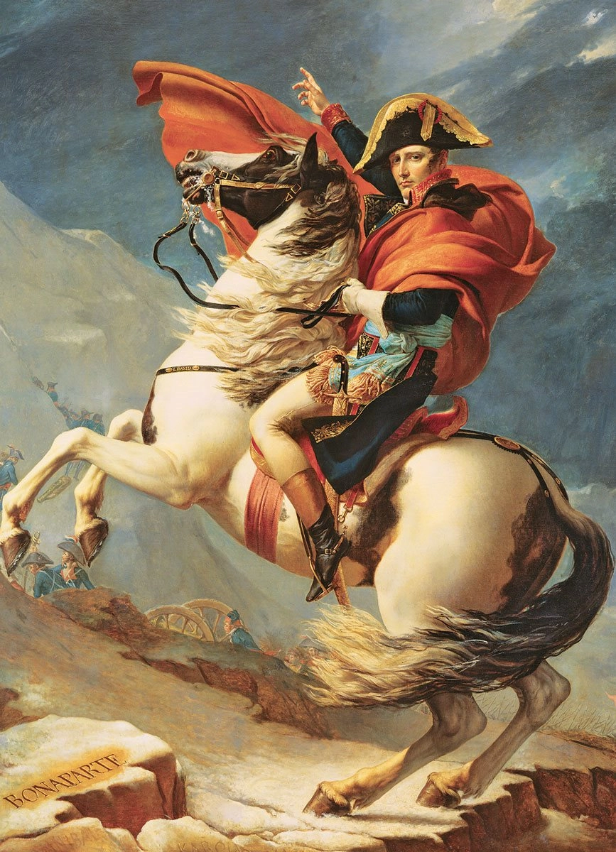 E-shop EUROGRAPHICS Napoleon překračující Alpy 1000 dielov