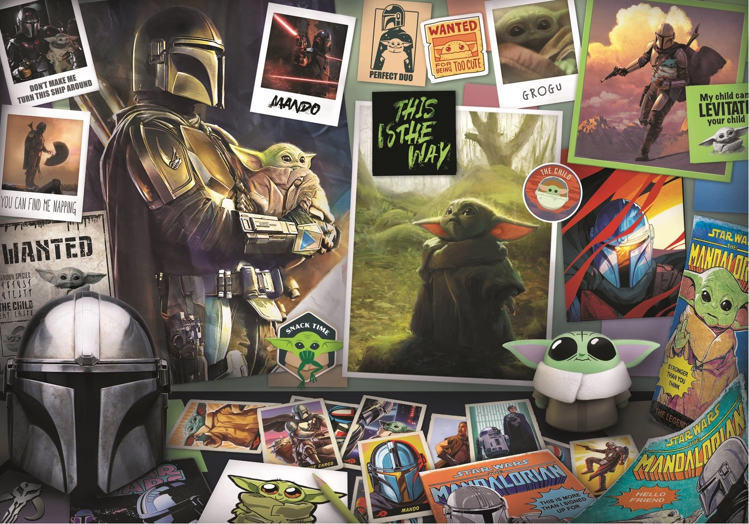 E-shop TREFL The Mandalorian: Grogu 1000 dielov