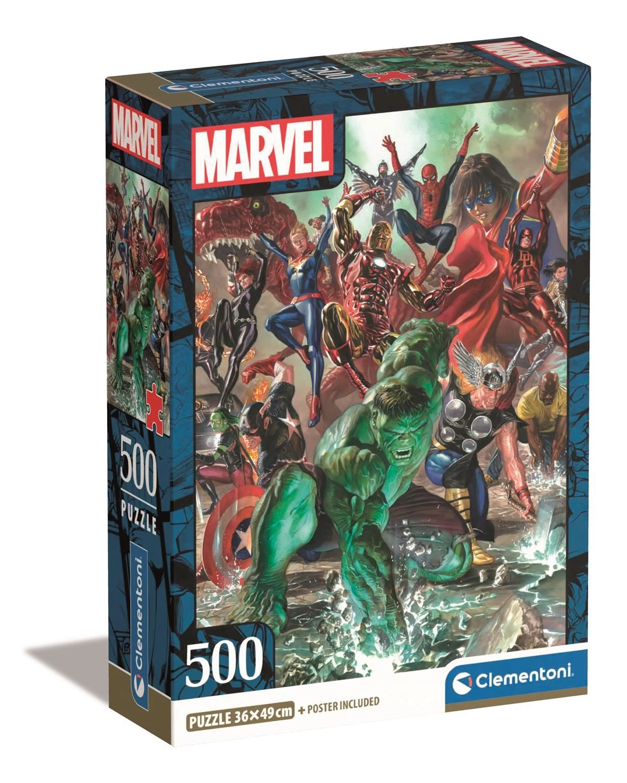 CLEMENTONI Avengers 500 dielov