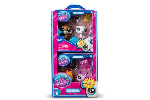 Littlest Pet Shop set dvoch figúrok s doplnkami, séria 7