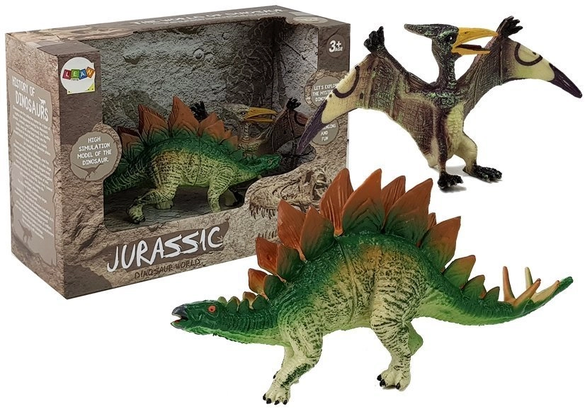 E-shop LEAN TOYS Sada dinosaurov Stegosaurus Pteranodon
