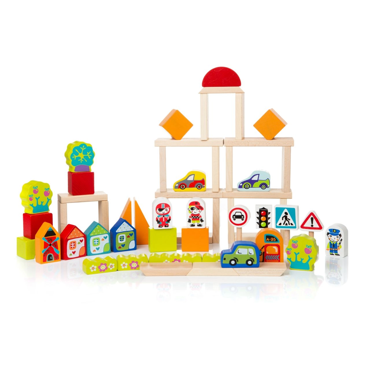E-shop Cubika 13913 Doprava ve městě 55 dílů