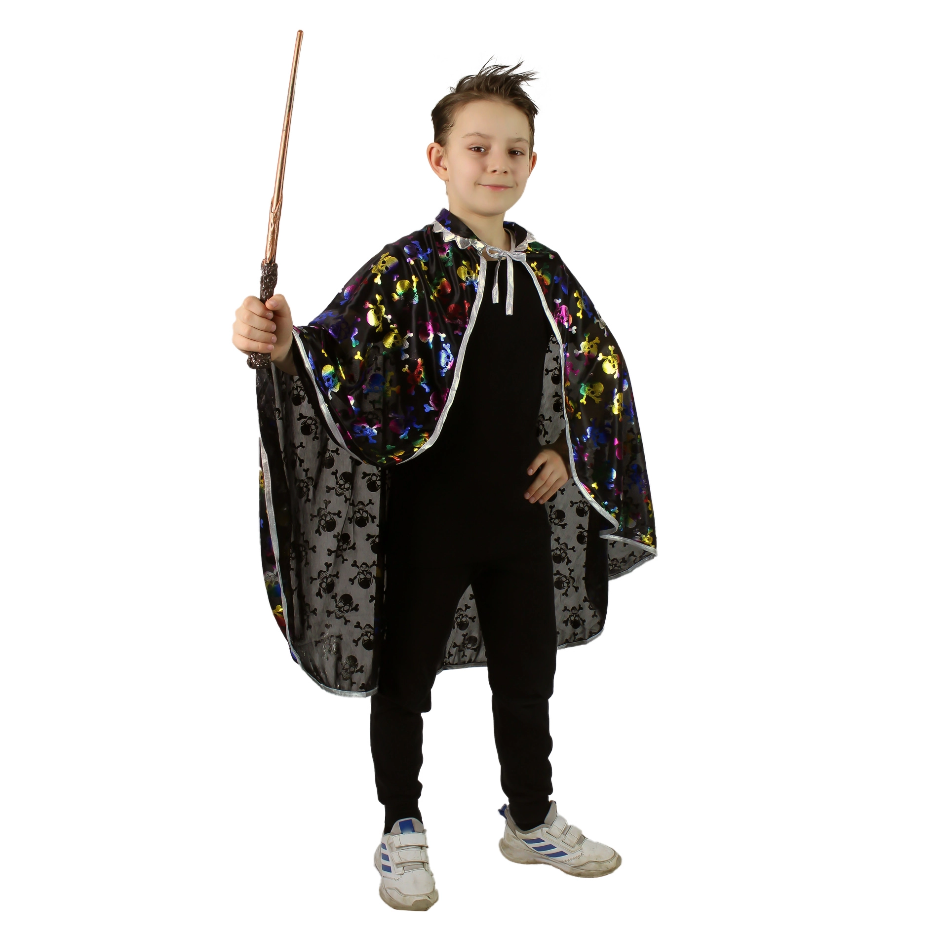 E-shop RAPPA plášť Čarodejník čierny čarodejnice / Halloween