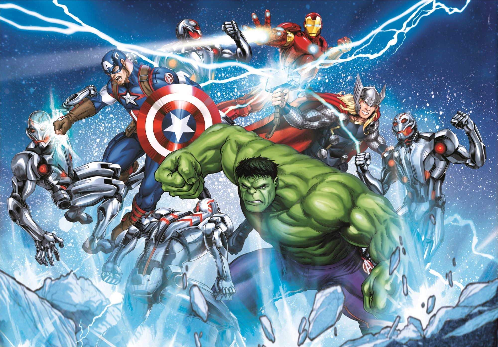 E-shop Puzzle 104 dielikov MARVEL Avengers – Clementoni