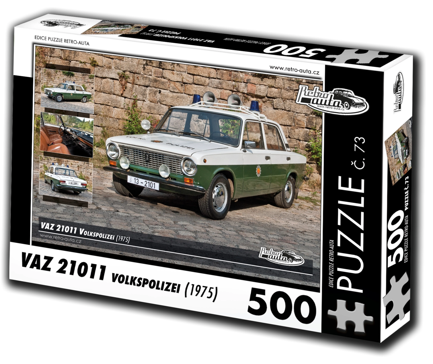 E-shop Retro-auta č. 73 VAZ 21011 Volkspolizei 1975 500 dielov