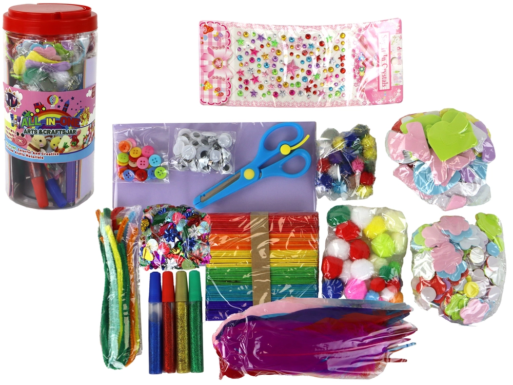 E-shop mamido Kreatívna umelecká sada DIY v nádobe žltá