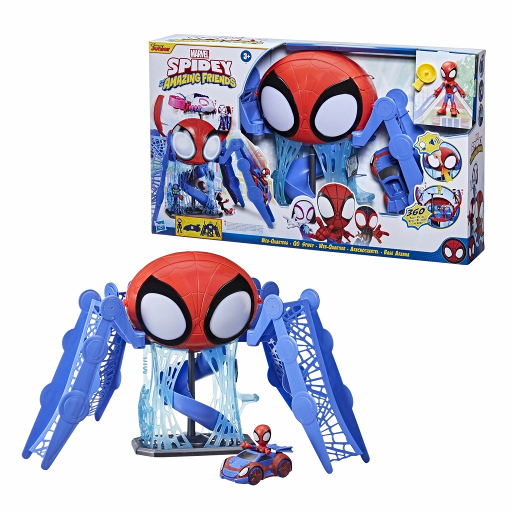 Hasbro Disney Marvel Spidey and his Amazing Friends Web-Quarters