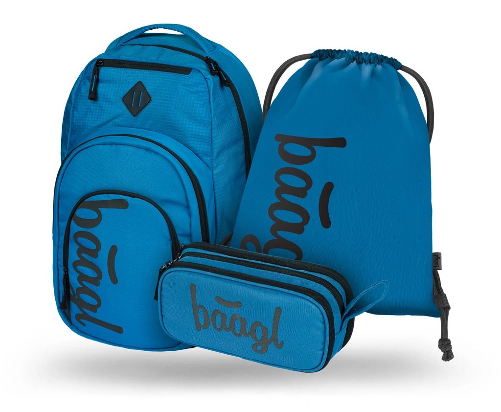 E-shop Baagl SET 3 Coolmate Ocean Blue