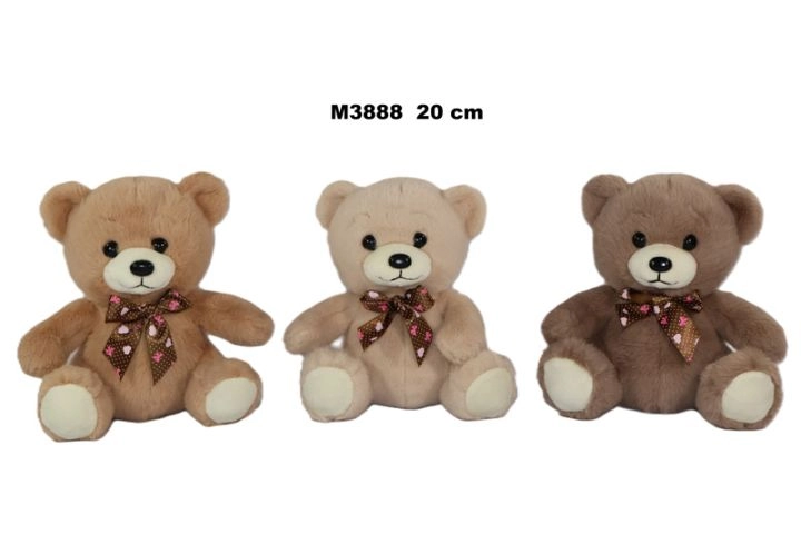 Plyšový medvedík 20 cm - 1 kus