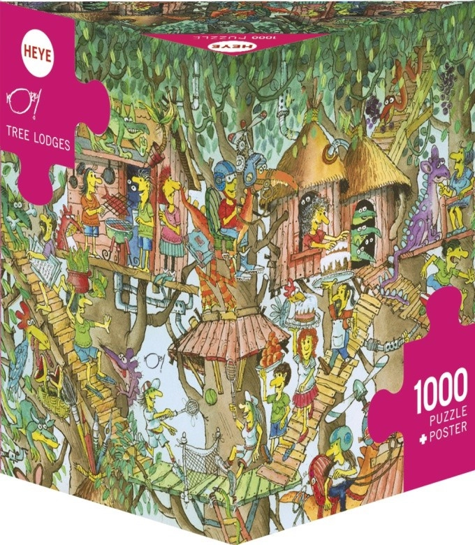 E-shop Heye Hej Domy na strmom kopci 1000 dielov