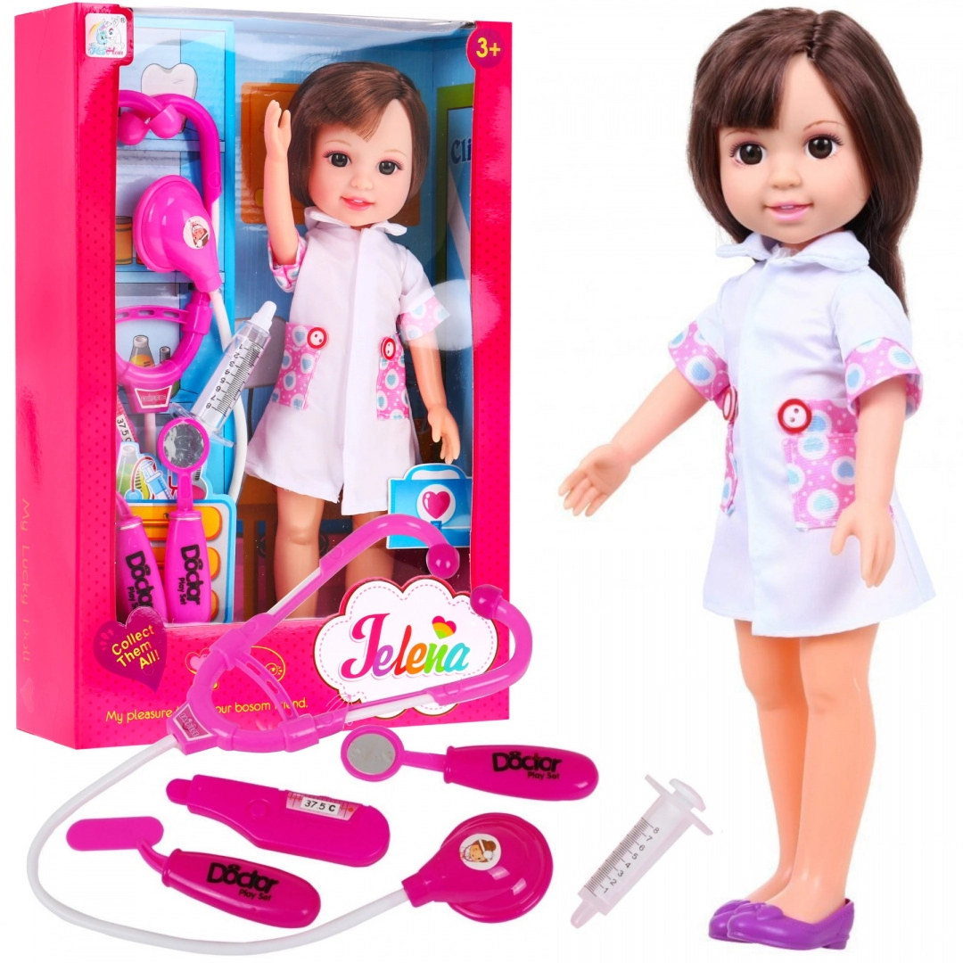 E-shop JOKO Sada Bábika Zdravotná Sestra 31cm + sada malého lekára