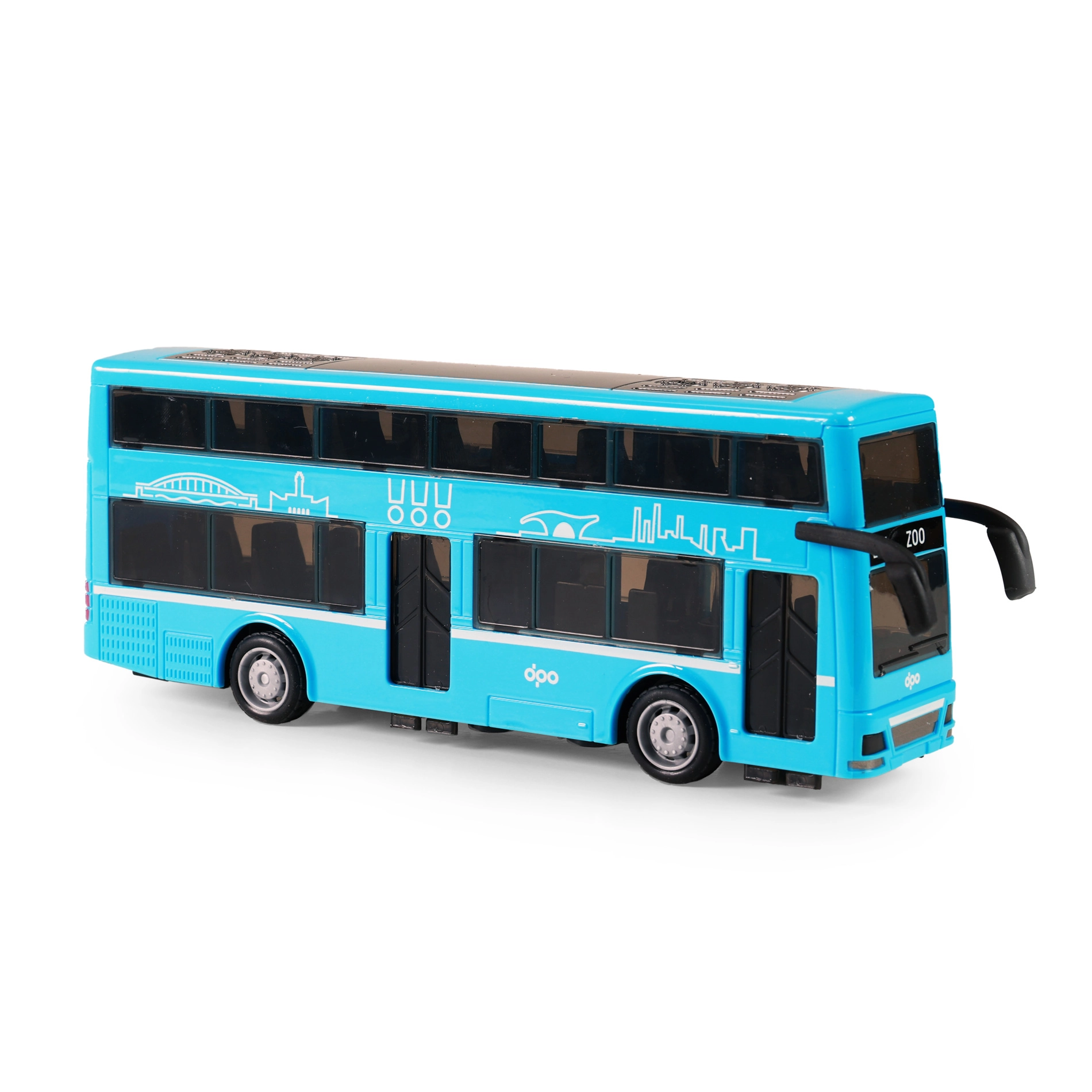 E-shop Rappa Dvojposchodový autobus doubledecker DPO Ostrava 20 cm