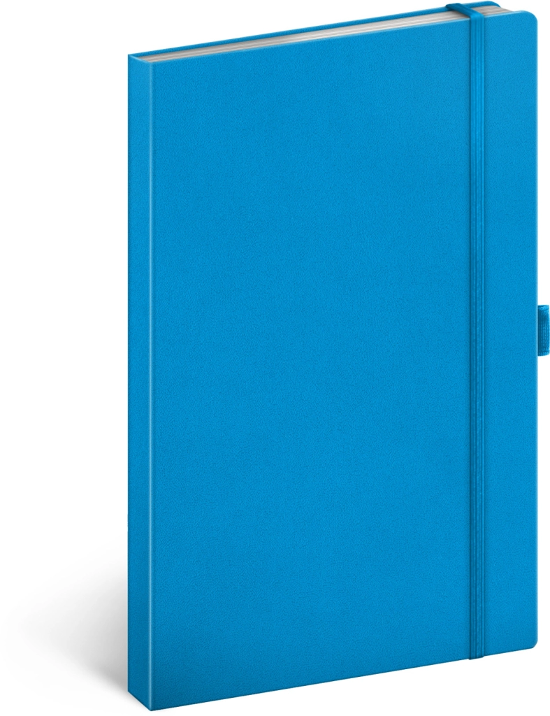 E-shop Presco Group Notes Modrý tečkovaný 13 x 21 cm