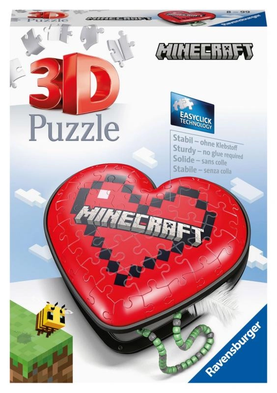 E-shop RAVENSBURGER 3D puzzle Srdce Minecraft 54 ks