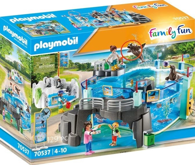 Playmobil 70537 tučňácké akvárium s bazénem