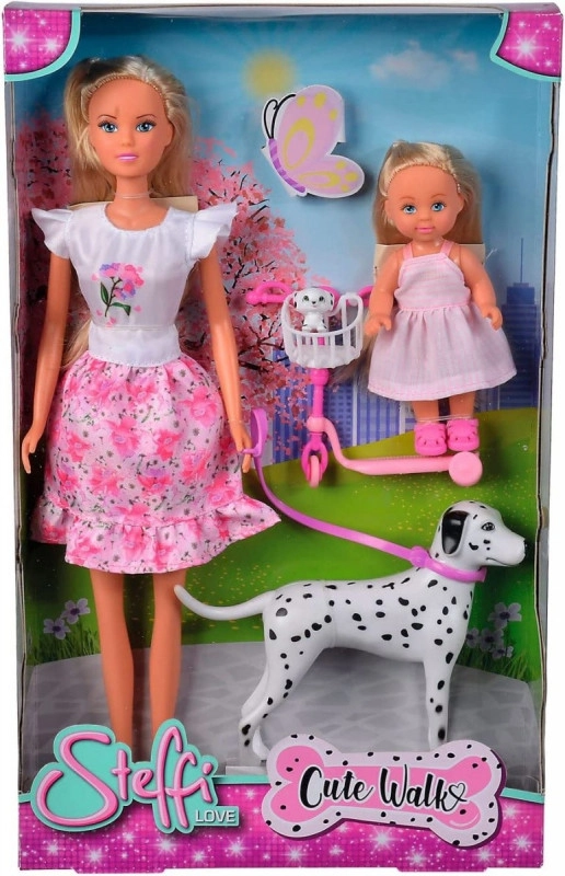 E-shop Simba Steffi a Evi na prechádzke psom