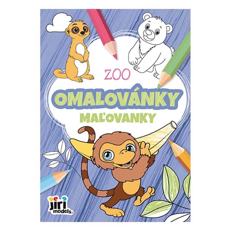 ZOO Omaľovánky A5