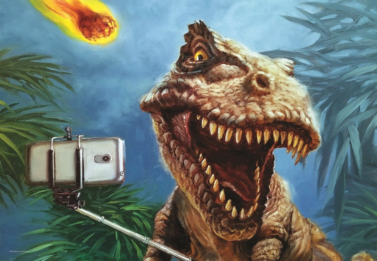 E-shop EUROGRAPHICS Dino selfie 100 dielov