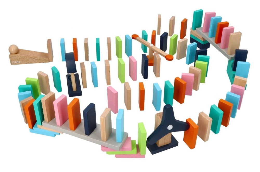 E-shop Adam toys drevené kocky domino