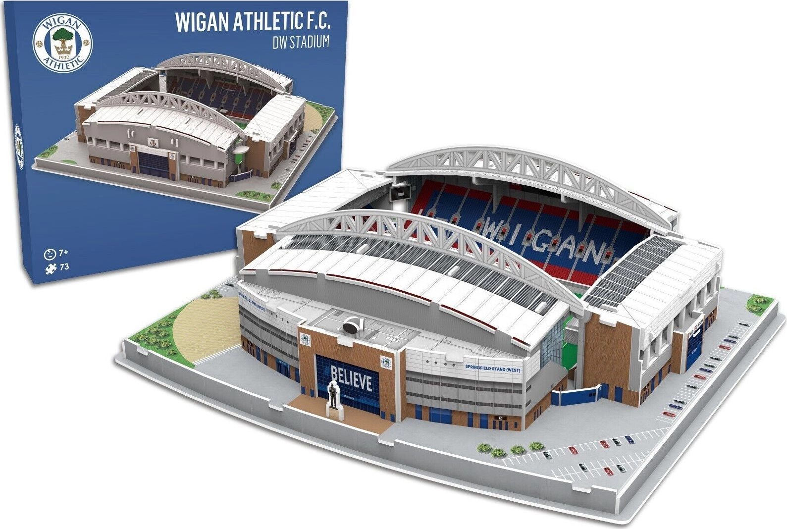 E-shop STADIUM 3D REPLICA 3D puzzle Stadion DW - Wigan Athletic 73 ks