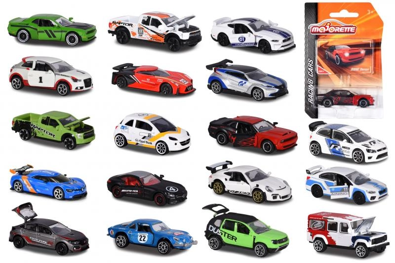 E-shop Kovový model auta Majorette Racing Cars – zberateľská edícia