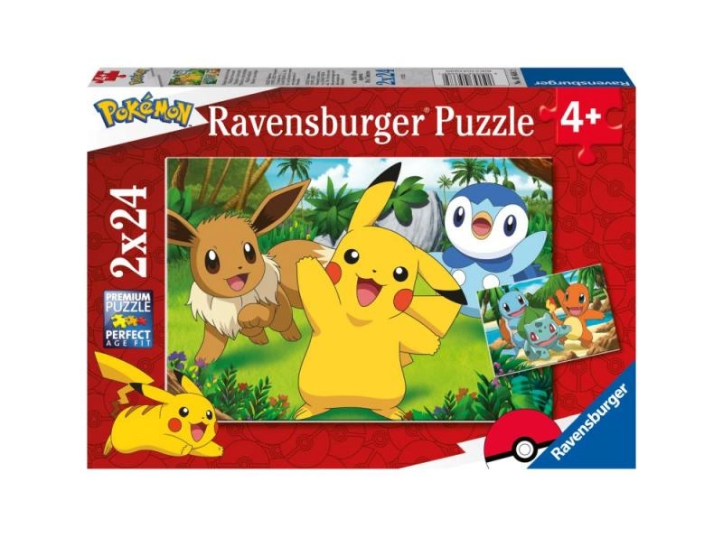 E-shop Ravensburger Pokémon 2x24 dielov