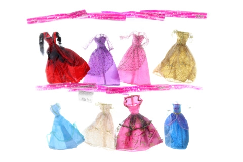 Plesové šatočky pre bábiky 30 cm