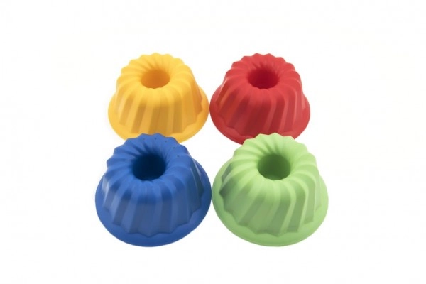 E-shop LORI 236 Baby bábovka kulatá 12x7cm na písek 4 barvy