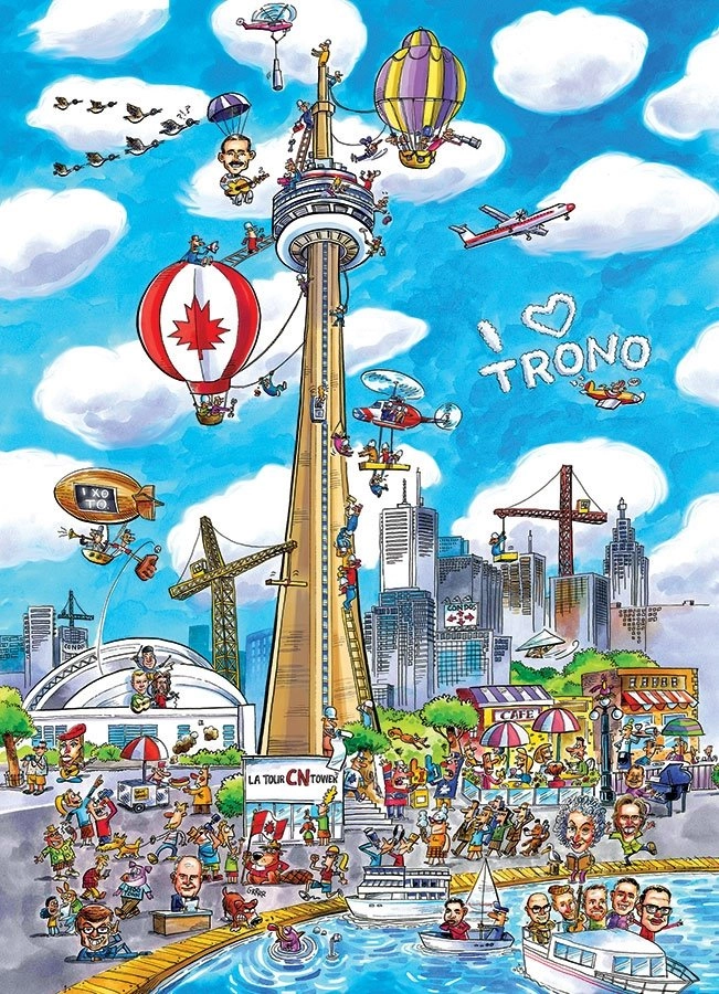 E-shop Cobble Hill DoodleTown Toronto 1000 dielov