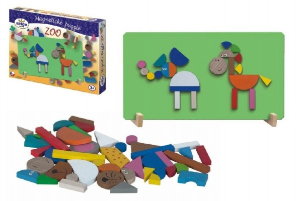 E-shop Detoa magnetické puzzle zoo