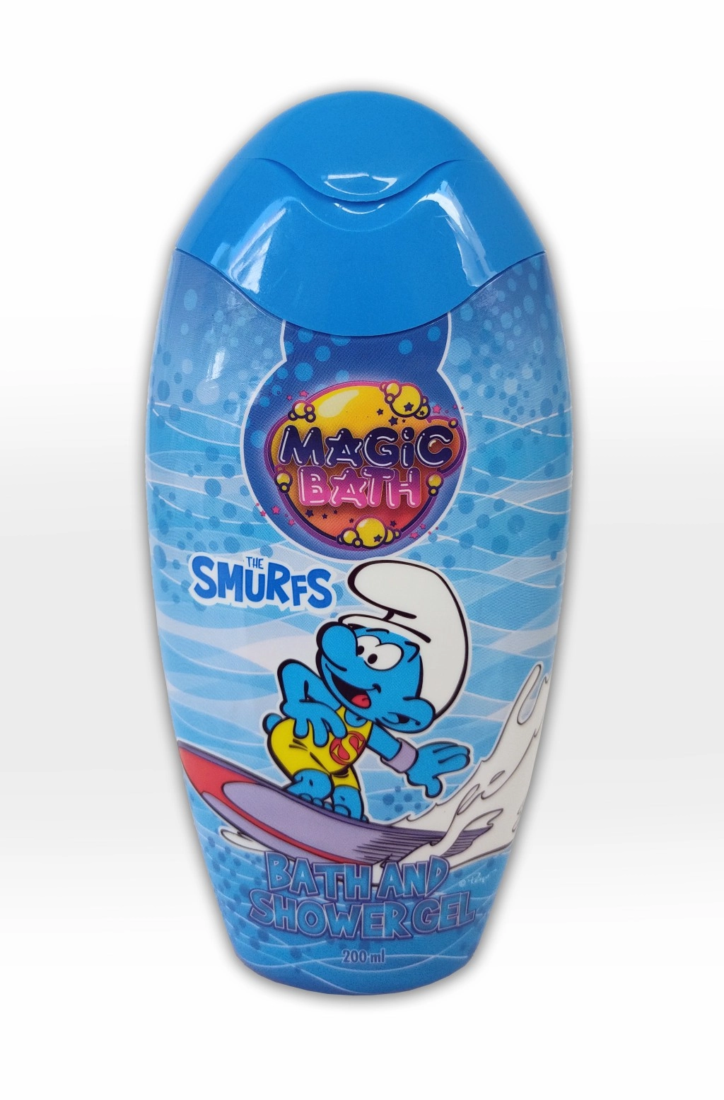 Magic Bath Šmolkovia šampón a sprchový gél 200 ml