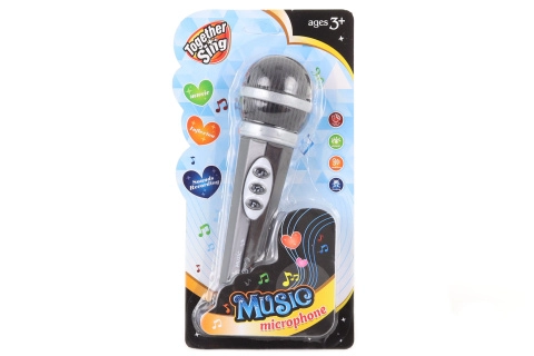 Detský plastový mikrofón na batérie