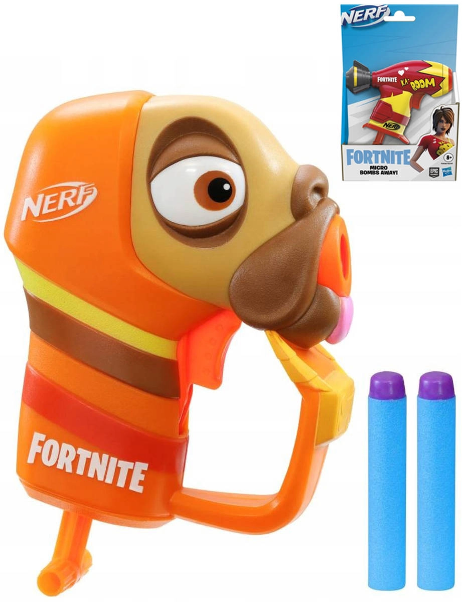 Hasbro Nerf Fortnite microshots blaster s 2 šípkami (3 varianty) - 1 kus