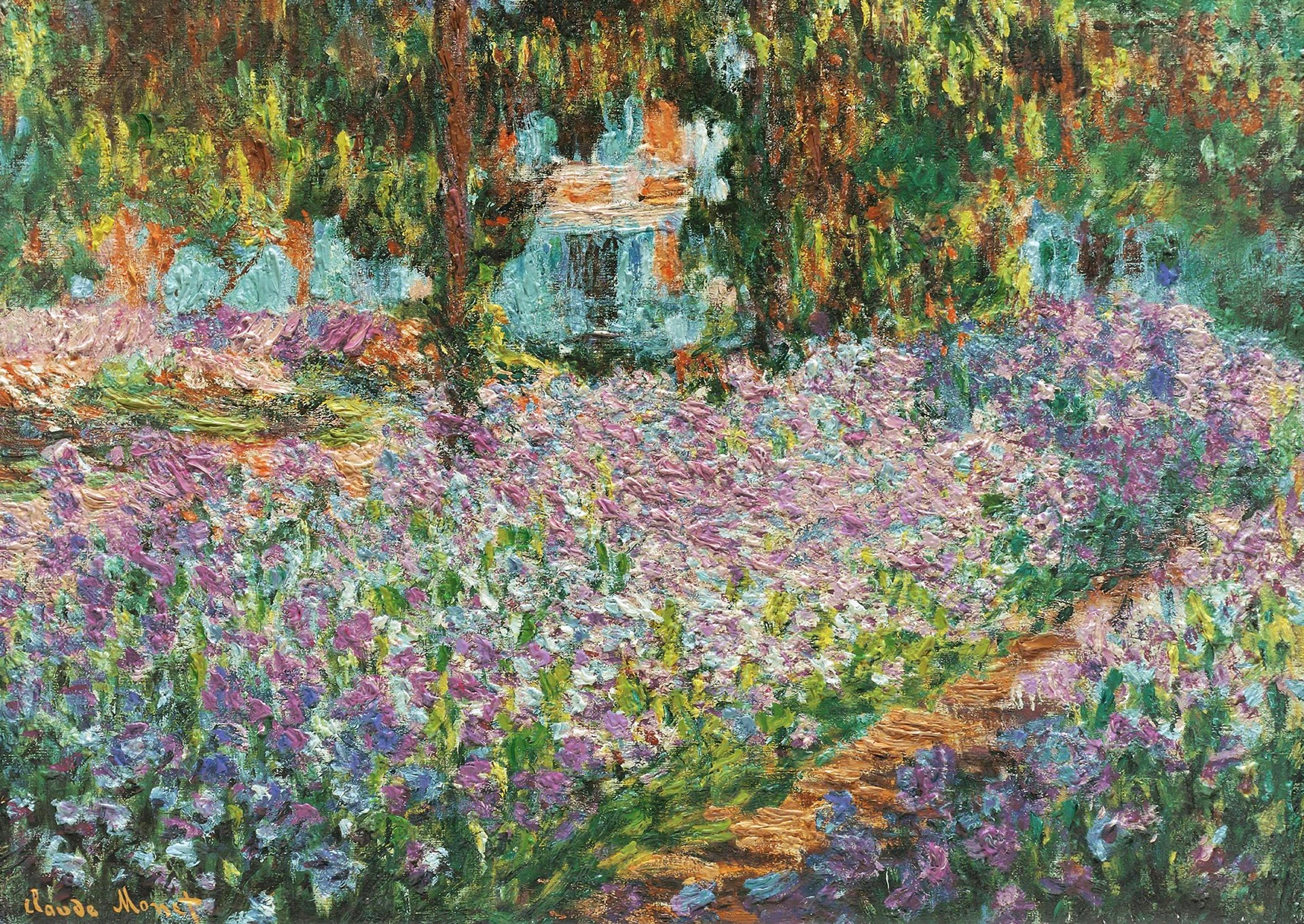 E-shop ENJOY Claude Monet: Monetova zahrada v Giverny 1000 dielov