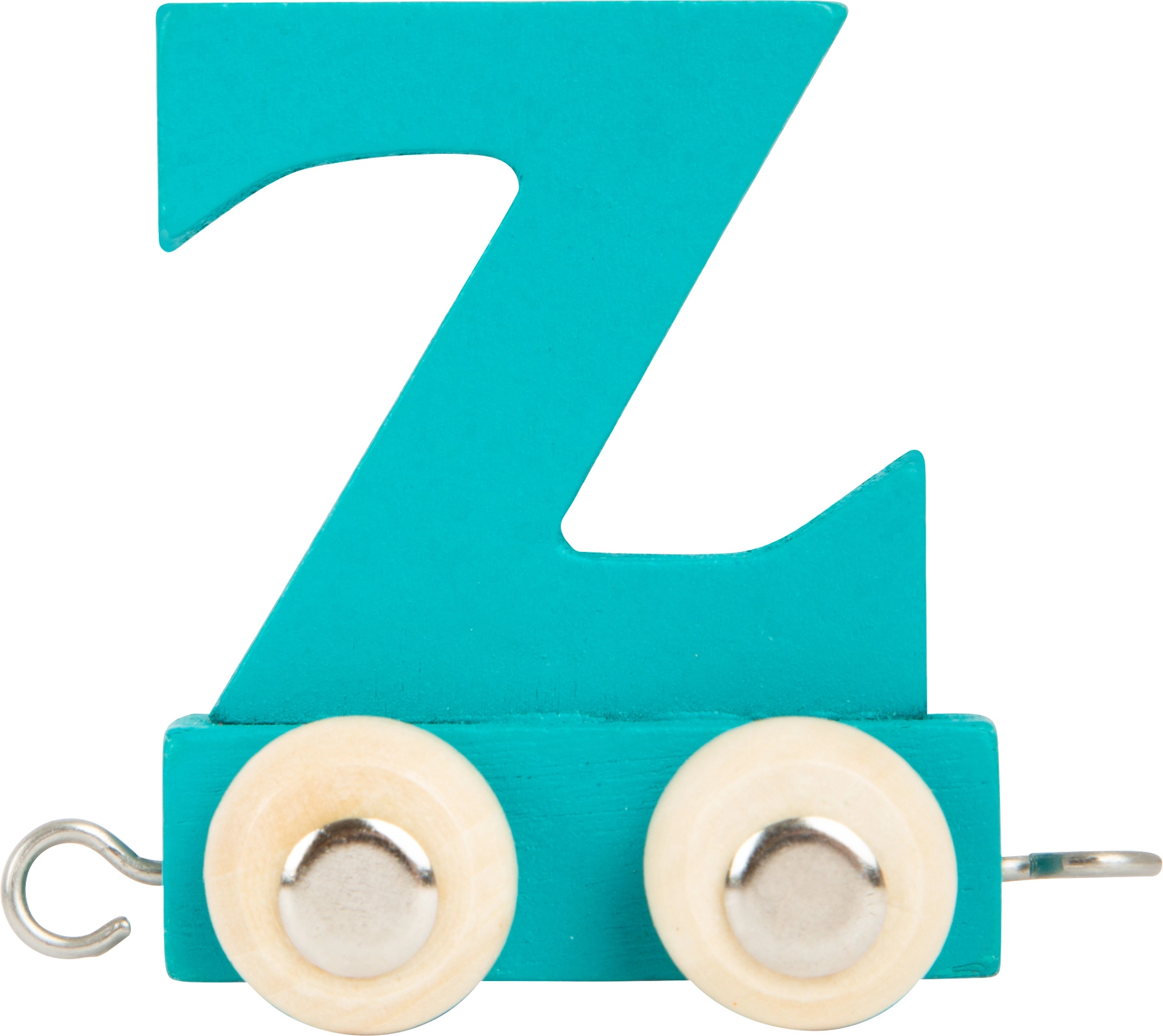 E-shop Dřevěný vláček barevná abeceda písmeno Z
