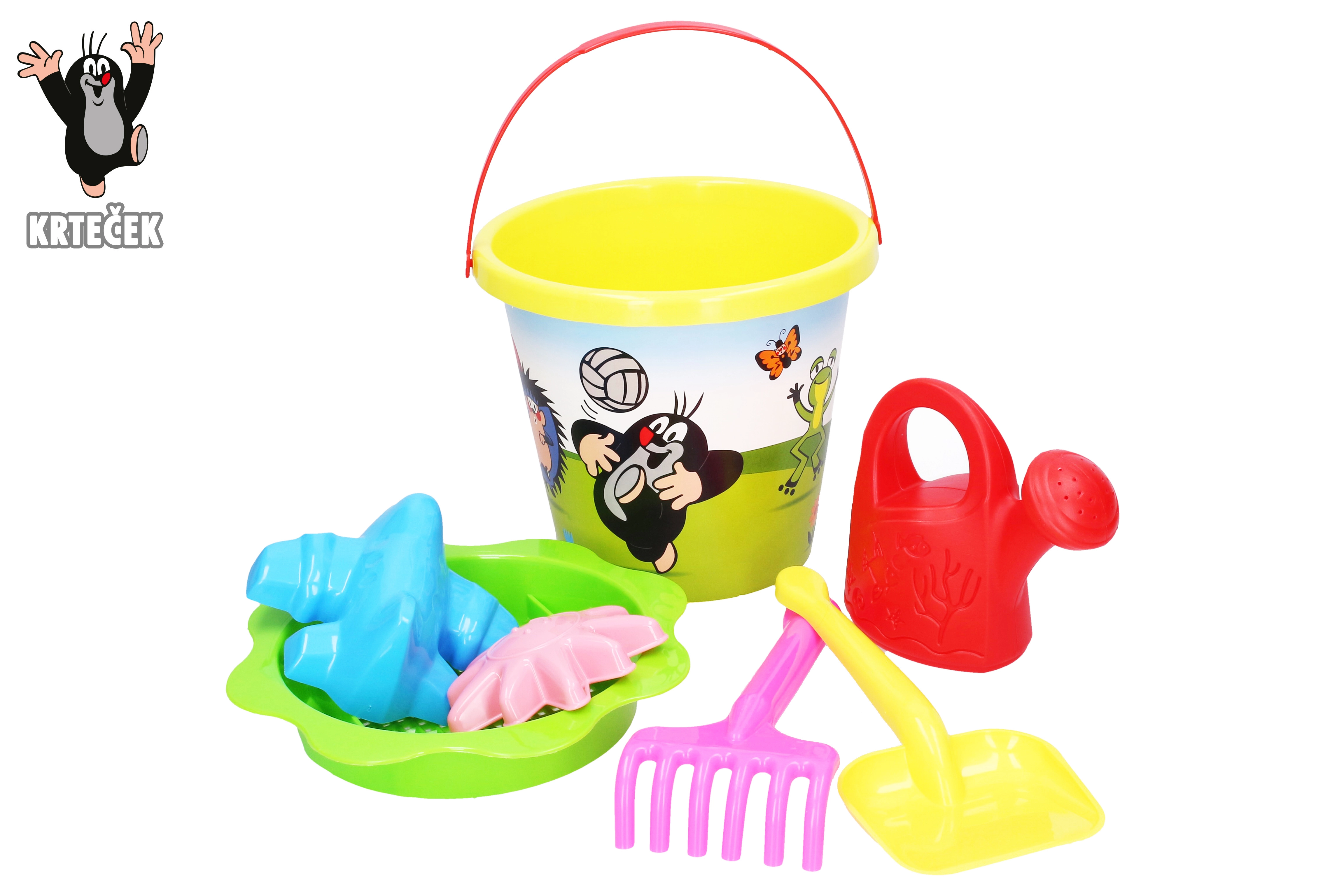 E-shop Wiky Písek sada Krtek velká 3,5 L žlutá