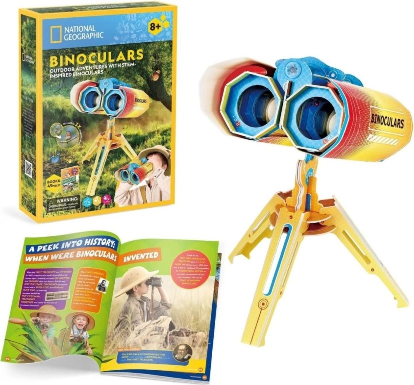 E-shop CubicFun 3D puzzle National Geographic: Dalekohled 49 ks