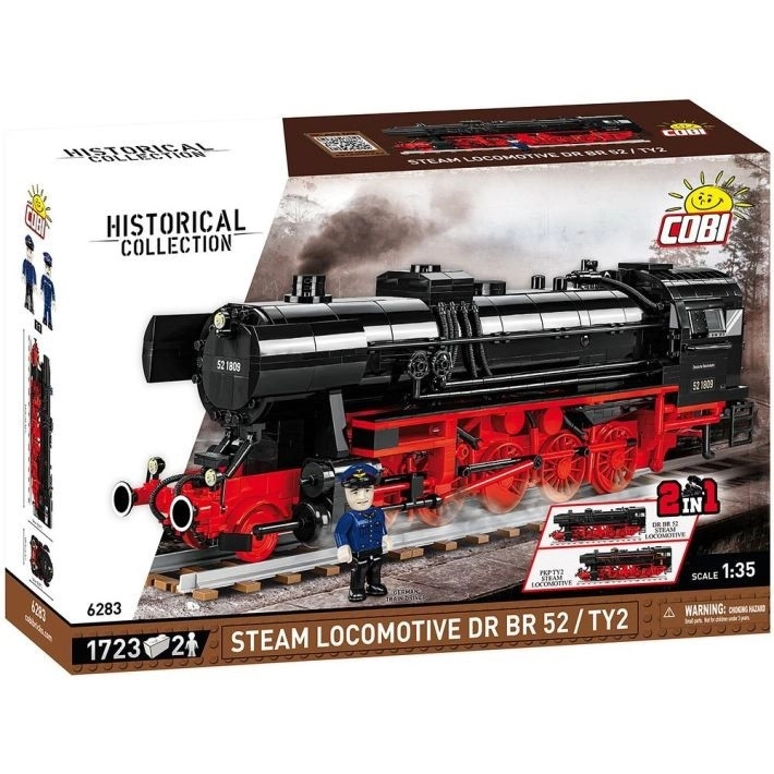 E-shop Cobi 6283 Nemecká parná lokomotíva DR BR 52 / TY2