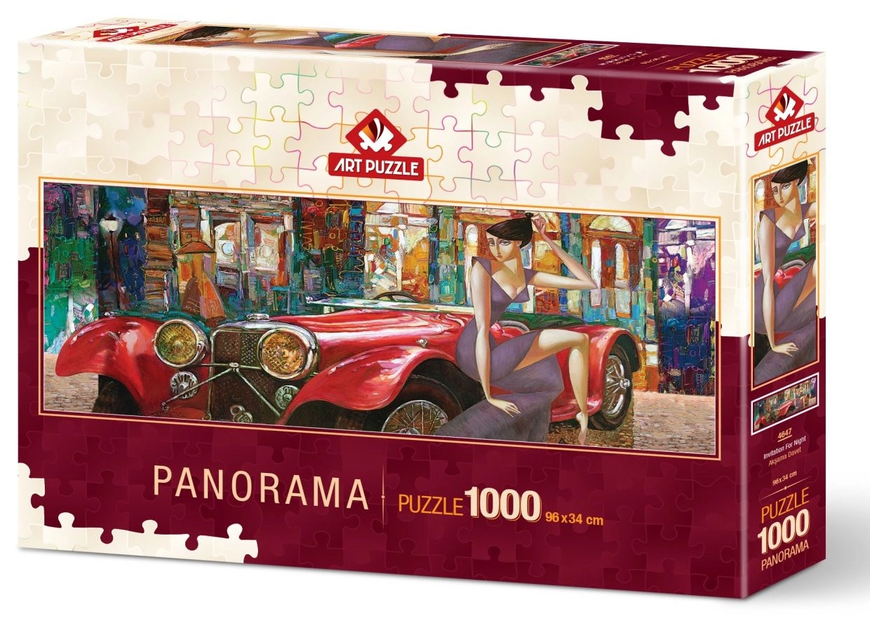 E-shop ART Panoramatické Pozvání na večer 1000 dielov