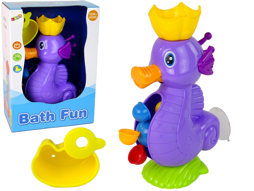 E-shop LEAN Toys Hračka na kúpanie Vodopád Morský koník