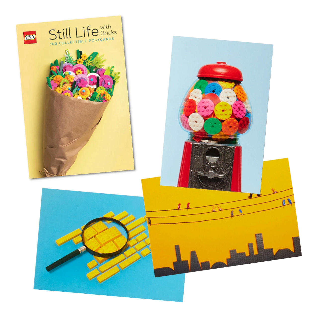 E-shop Chronicle Books LEGO® Zátiší s kostkami 100 ks pohlednic