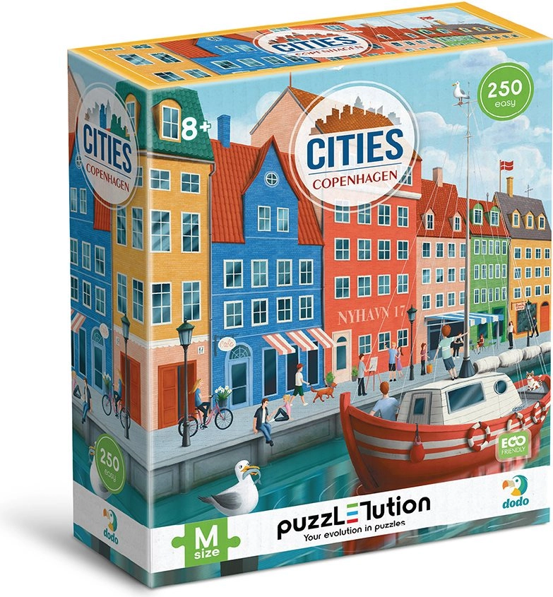 Puzzle DODO Mestá: Kodaň 250 dielikov