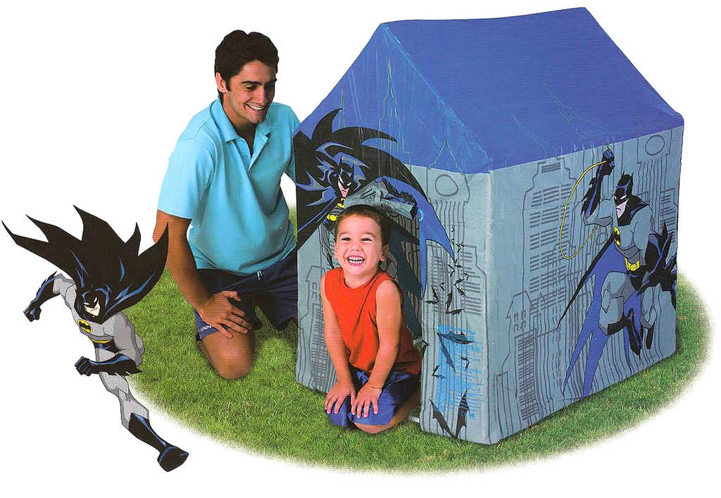 Bestway detský stan domček Batman 107 × 76 × 114 cm - 1 kus