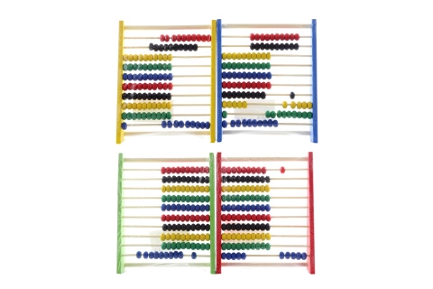 Drevené počítadlo pre deti