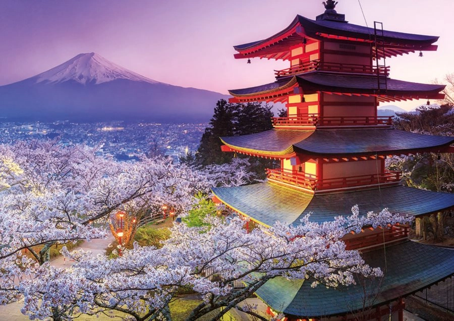 Educa Monte Fuji Japón 2000 dielov