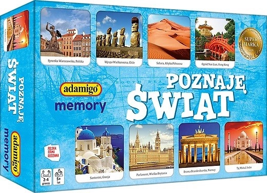 E-shop Spoznávam svet - Vzdelávacie pexeso Adamigo