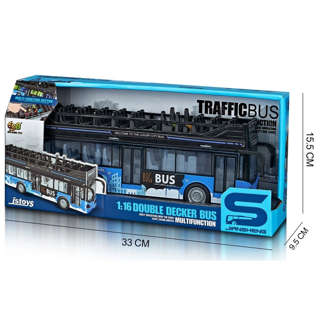 E-shop Alltoys City Bus modrý