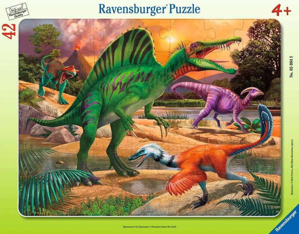 E-shop RAVENSBURGER Dinosauři 42 dielov
