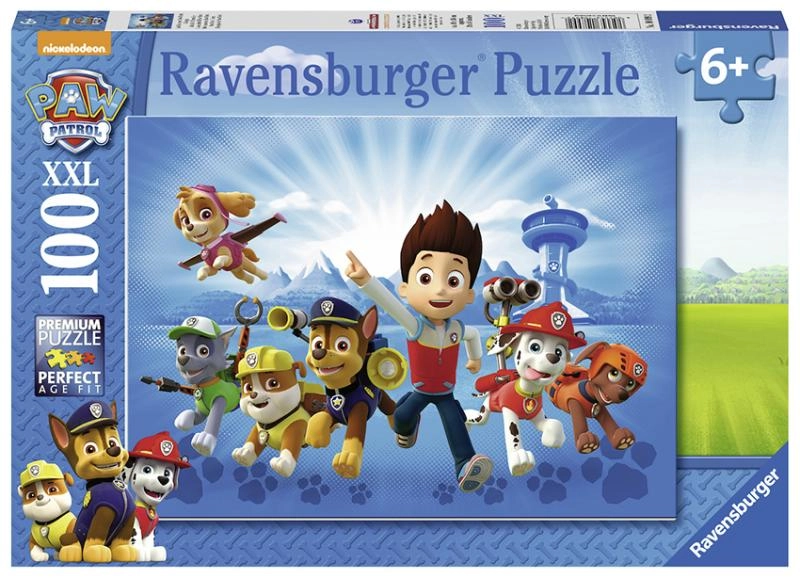 E-shop Ravensburger puzzle Labková Patrola 100 dielikov