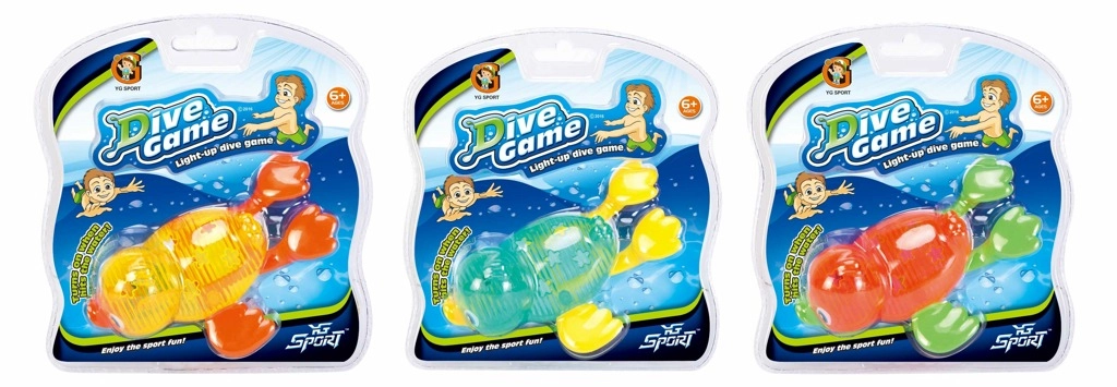 E-shop Alltoys Potápací káčer so svetlom žlutý